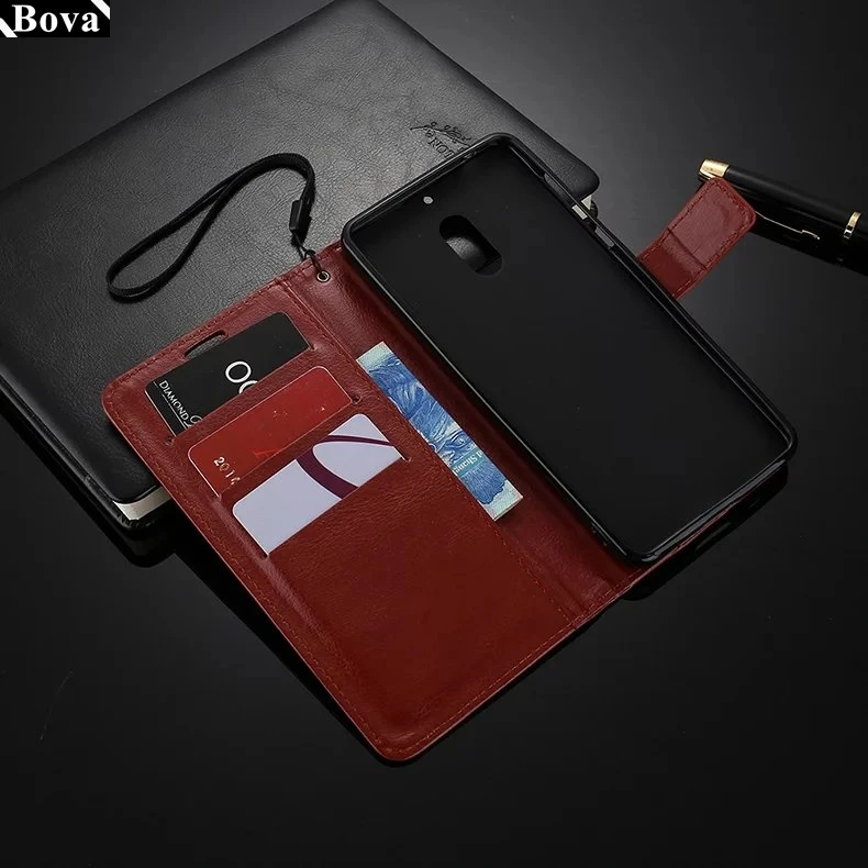 Высокое качество чехол для телефона из искусственной кожи с подставкой для Nokia 6 Чехол-бумажник с откидной крышкой из держатель для карт чехол для Nokia 6/6,1/6,1 плюс