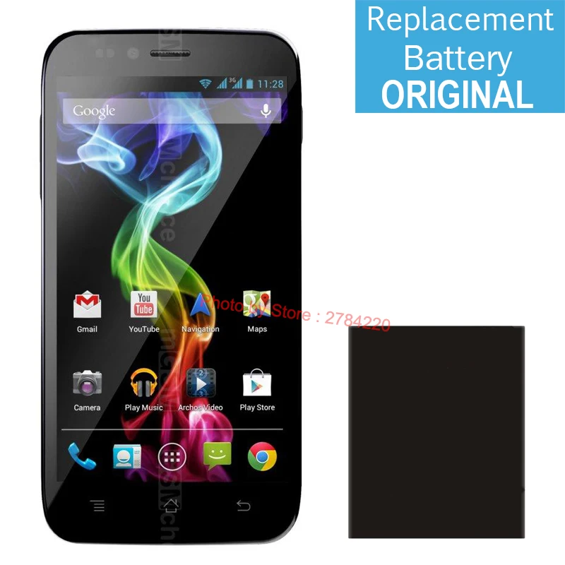 Новый Сменный аккумулятор 2000 мАч для Archos 50 Platinum AC50PL аккумуляторы мобильный