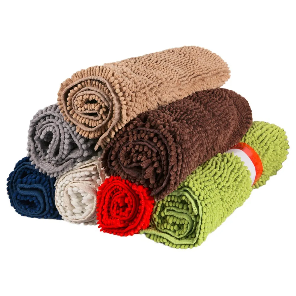 коричневый коврик толщиной мохнатые мягкие гостиная и спальня ковер пола ванной