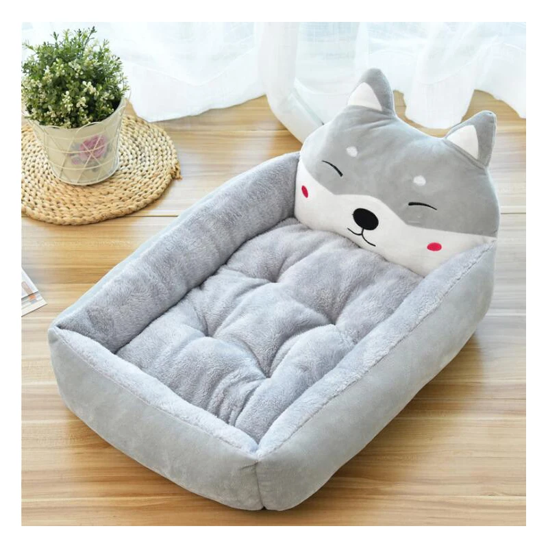 Pet Beds for Dogs Cats Soft Cotton Breathable Dog Sofas House Bed Hand Wash Bench For Small Large | Дом и сад