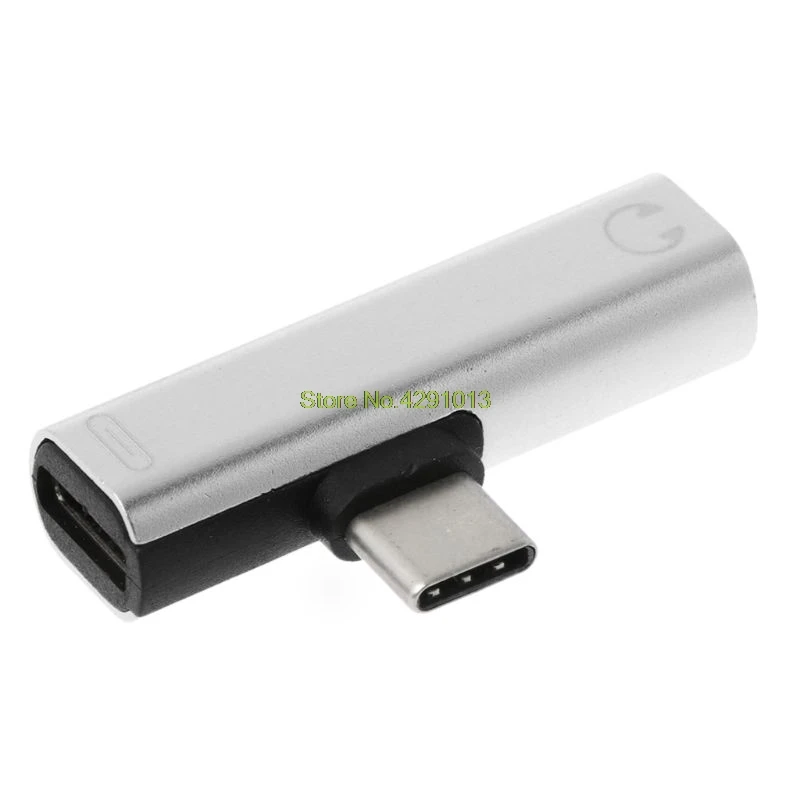 4NB101346-S Тип C до 3,5 мм зарядное устройство кабель для наушников USB C Aux аудио разъем адаптер для наушников конвертер для Xiaomi 6 6X8 Note3 Mix 2 - Цвет: 4NB101346-S