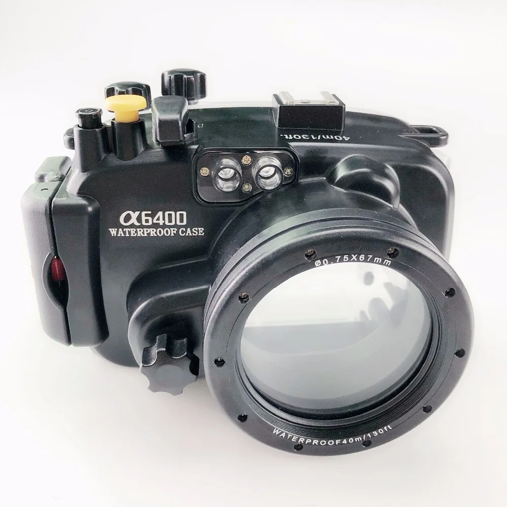 Meikon a6400 130ft/40m водонепроницаемый чехол для подводной камеры Sony поддержка 16 50 мм