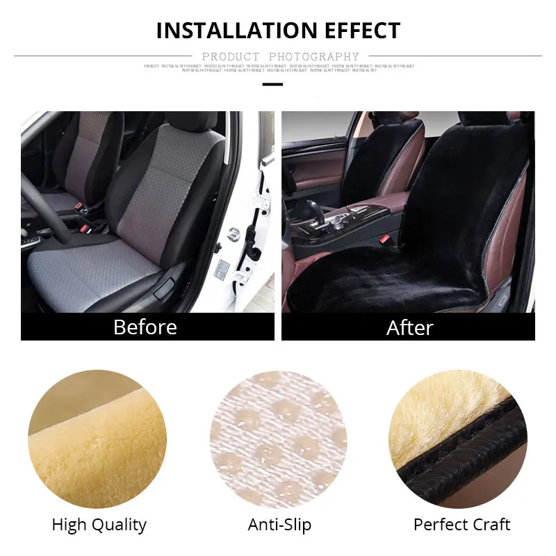 меховые чехлы для автомобиля накидки на сидения авто искусственный мех плюшевые