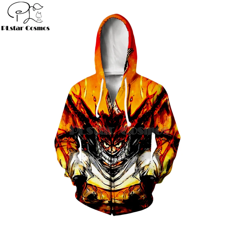 

PLstar Cosmos 2019 NEW japan Anime Fairy Tail 3d Hoodies Hooded Sweatshirts long sleeve Natsu Dragneel Harajuku streetwear-1