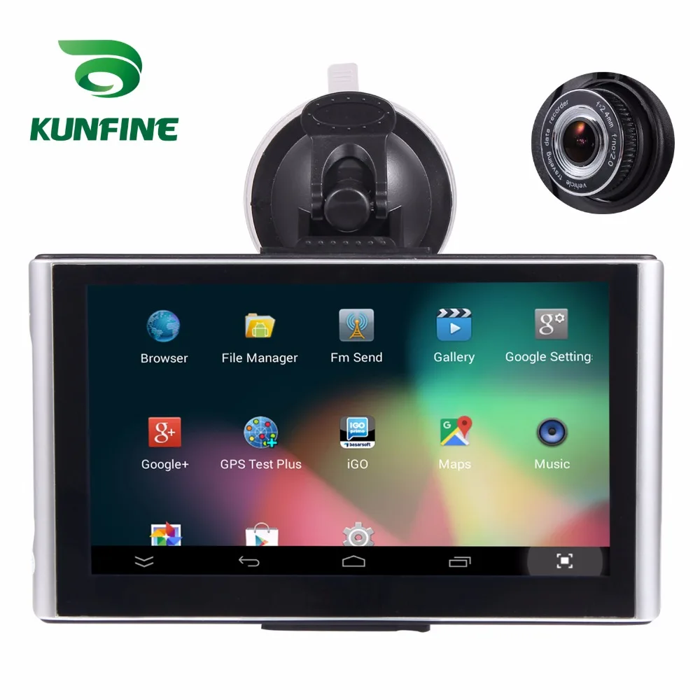 7 дюймов Android Видеорегистраторы для автомобилей gps навигации радио 8 ГБ 512 М