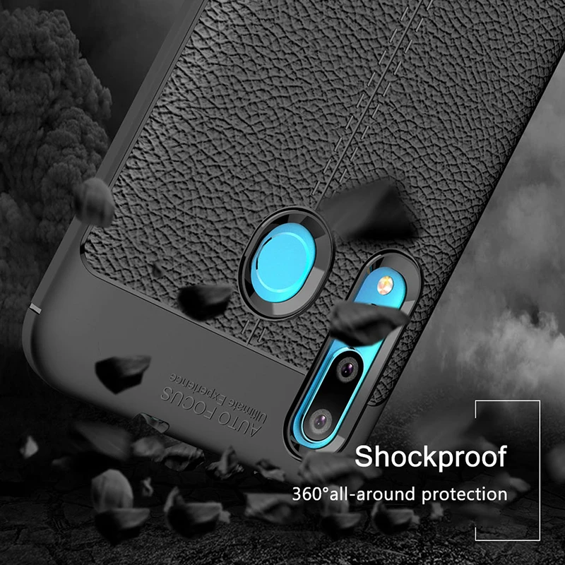 Toraise For Honor 10i Case Silicone Leather Soft TPU Phone On Huawei Honor10i Cover Full Protection Shell Bumper |