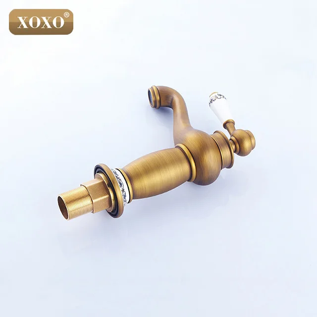 XOXO ретро кран для раковины с одной ручкой/отверстием смеситель керамической