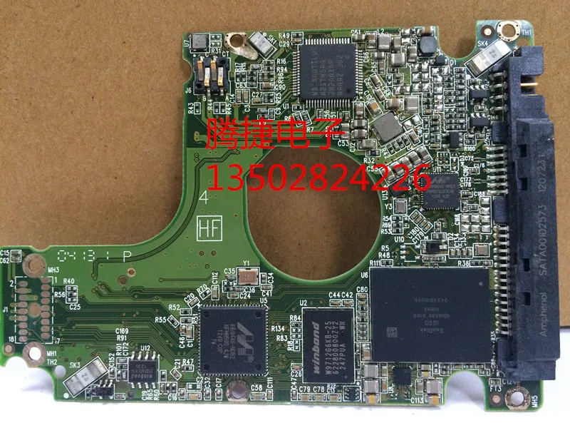 HDD PCB Логическая плата печатная схема красная/зеленая 2060 771910 003 для WD 2 5 SATA