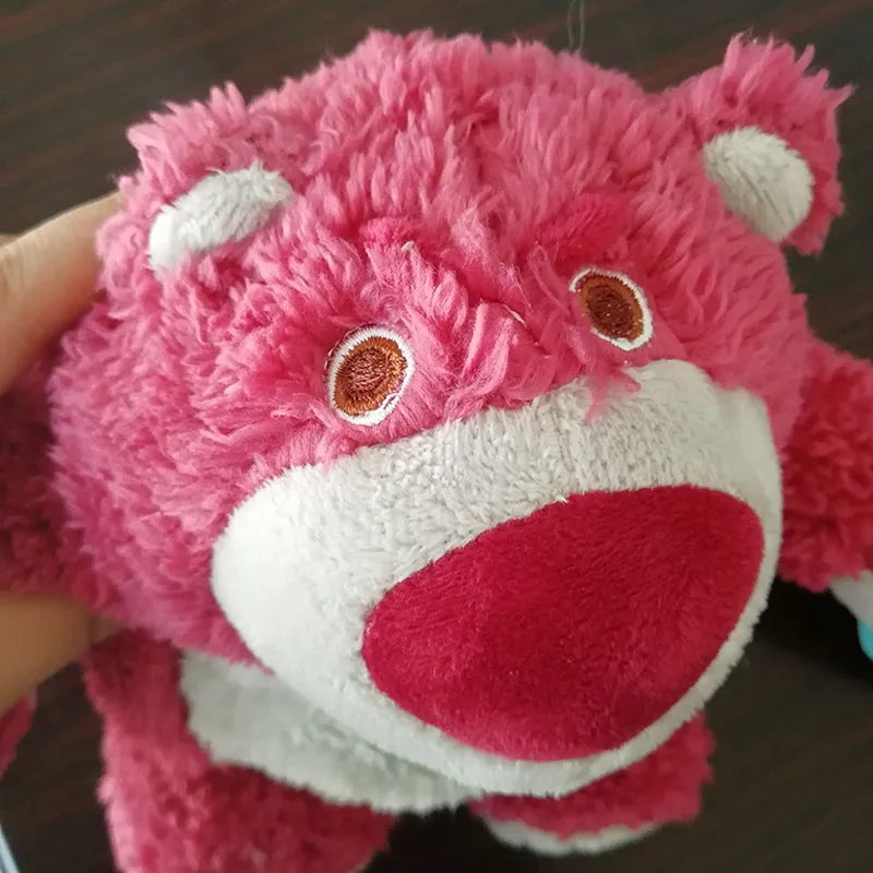 25 см История игрушек Медведь Lotso клубничный медведь мягкие игрушки для детей с