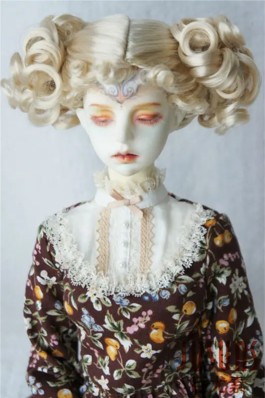 JD087 1/4 1/3 милые два пони мsd SD куклы Размер 7 8 дюймов 9 BJD парики синтетические