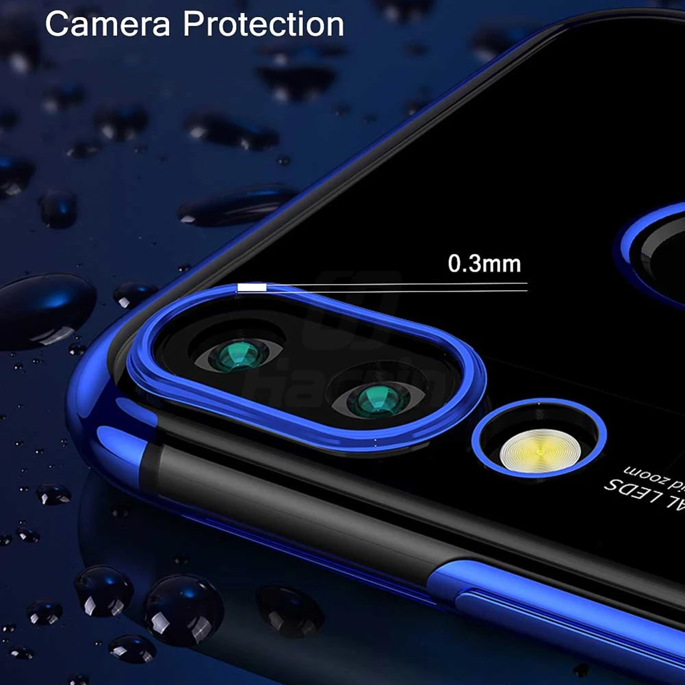 Mayround Coque Case On For Huawei Nova 3i Cases 3 Cover Soft TPU Silicone Transparent Plating Blue Prime 2018 | Мобильные телефоны
