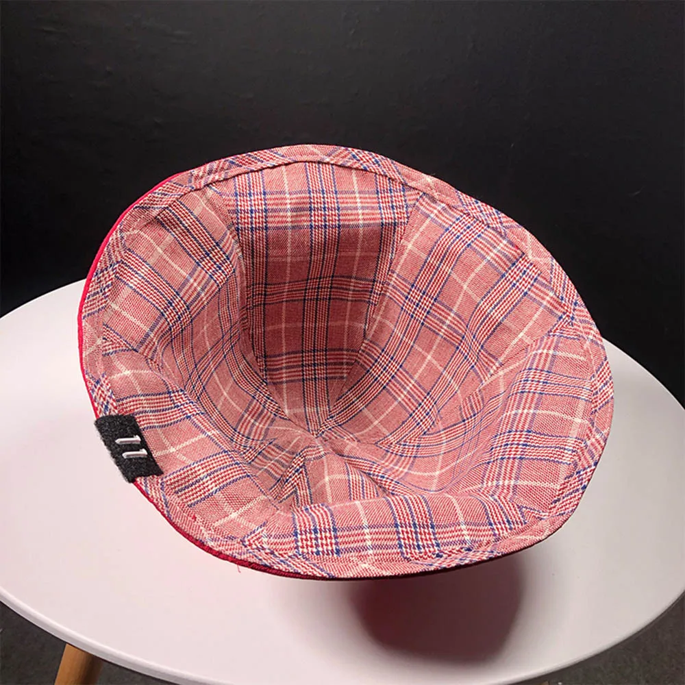Модные аксессуары шляпа из хлопка повседневная мужская и женская двухсторонняя