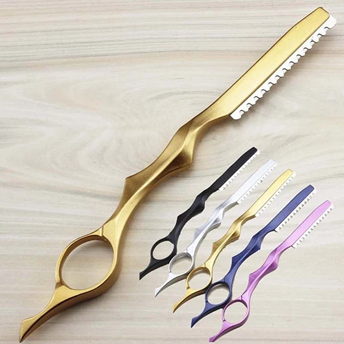 Филировочные ножницы Парикмахерская бритва растушевка стрижка Укладка волос