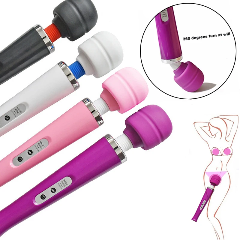 Массажер с 10 скоростями волшебная палочка массажная AV Анальная пробка Вибраторы