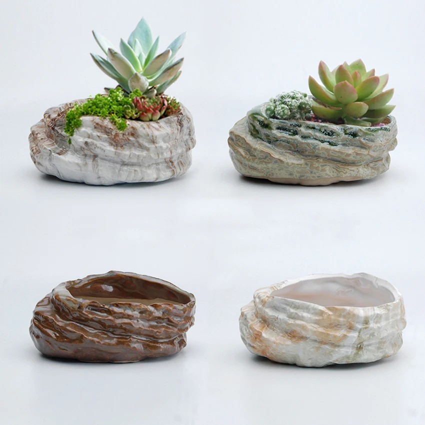 Цветочный горшок для печенья керамическая Модная Современная стильная