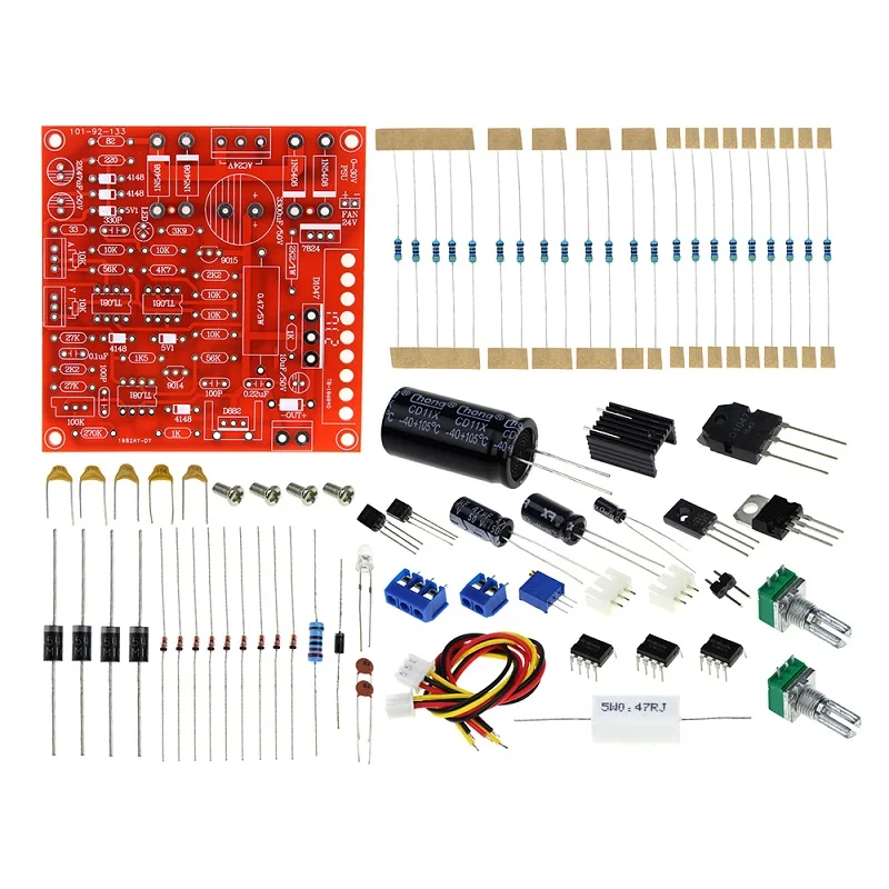 0 В 30 в 2mA 3A DC Регулируемый источник питания DIY Kit непрерывно регулируемый ток