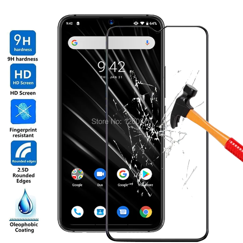 Закаленное стекло 9H для UMIDIGI S3 PRO полная защита экрана Umi Pro Защитная пленка