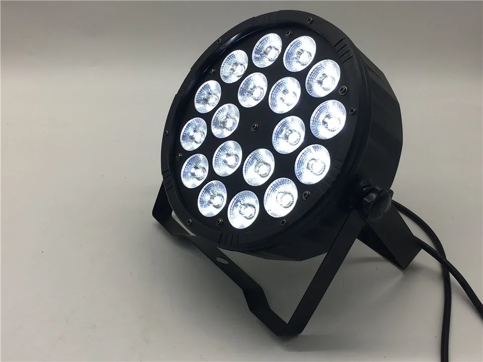 4 шт./лот 18X12 Вт RGBW 4in1 16 бит затемнения светодиодный ночной Светильник банки этап светильник диско диджей светодиодный par DMX512 4/8CH