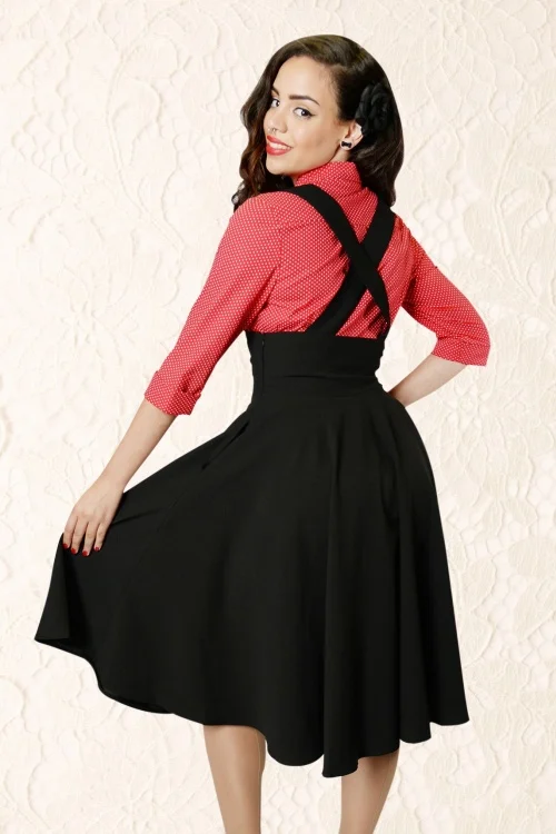 Женская винтажная Юбка миди в стиле Одри Хепбёрн черная юбка средней длины с