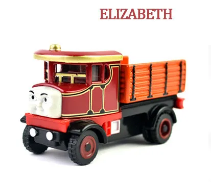 Elizabeth 1: 64 Diecast Vihcle Railway Trian набор модель совместима с Brio детские игрушки для детей| |