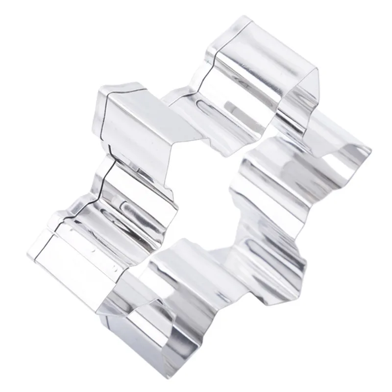 Горячие 5 шт. Рождественские Формы для пирожных звезда Лось дерево из нержавеющей