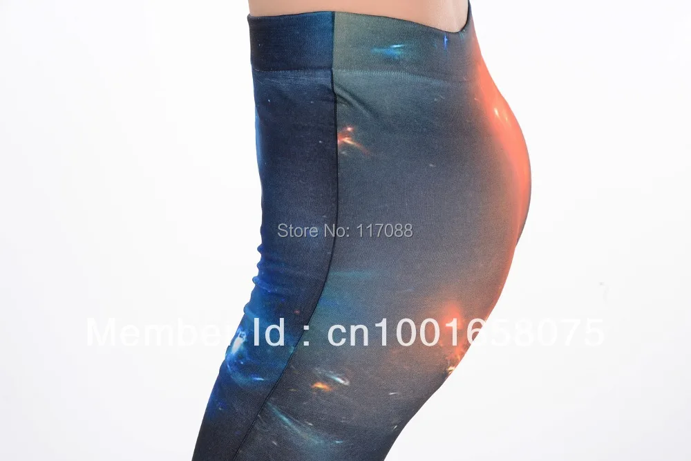 Женские леггинсы с принтом в виде Галактики | Женская одежда