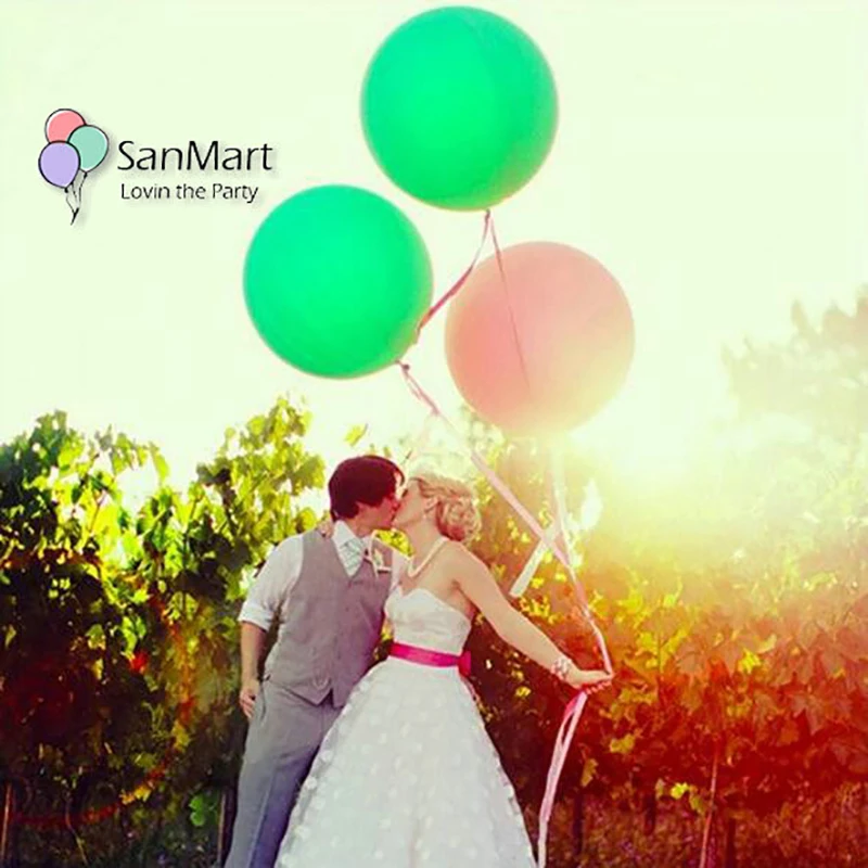 36 дюймов Супер огромные Гигантские Воздушные шары большие красочные Luft