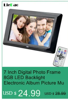 10 дюймов TFT экран светодиодный с подсветкой HD Цифровая фоторамка электронный альбом Полная Функция Фото Музыка Видео хороший подарок