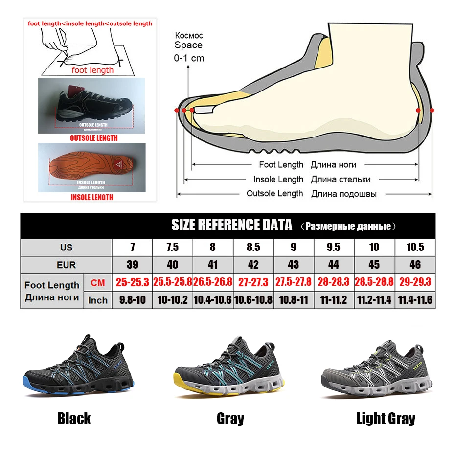 Outdoor Professional Waterproof Men River Shoes Wear Resistant Cushioning Man Water Shoes Breathable Non-slip Beach Shoes
Outdoor Professional Waterproof Men River Shoes Wear Resistant Cushioning Man Water Shoes Breathable Non-slip Beach Shoes