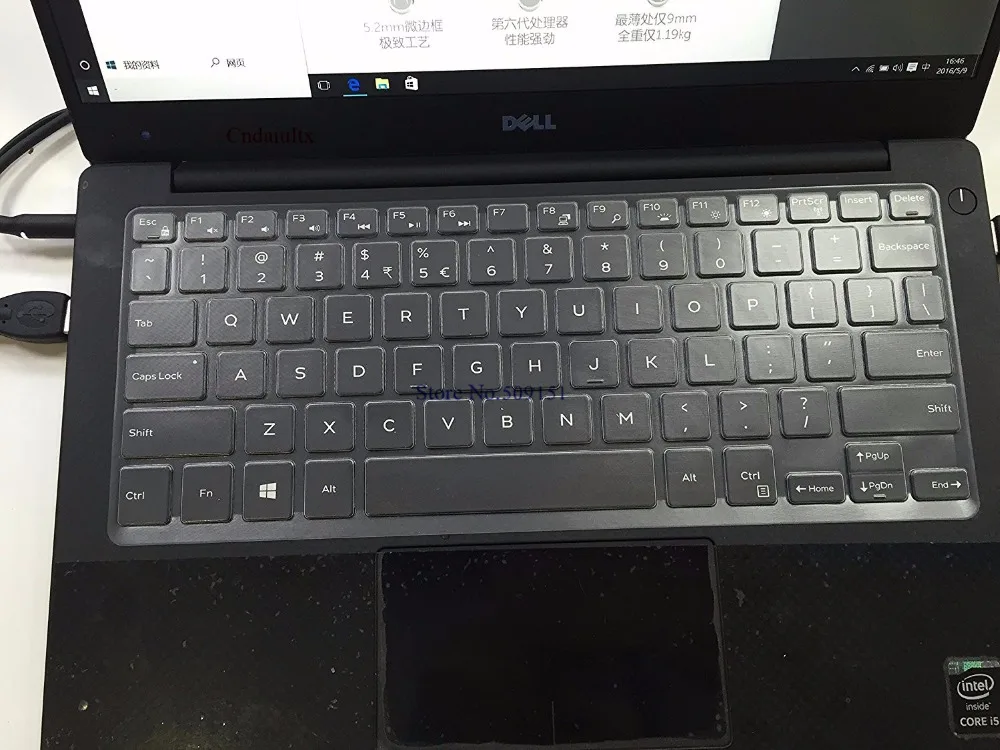 Новая защитная крышка для клавиатуры ноутбука 13 3 DELL XPS 9360 9343 9350 XPS13R 3505 только Dell New