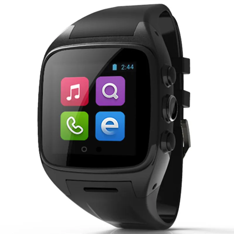Wi-fi Водонепроницаемый Смарт-часы-Телефон Android 4.4 SmartWatch Камера 3 Г GPS Bluetooth Наручные