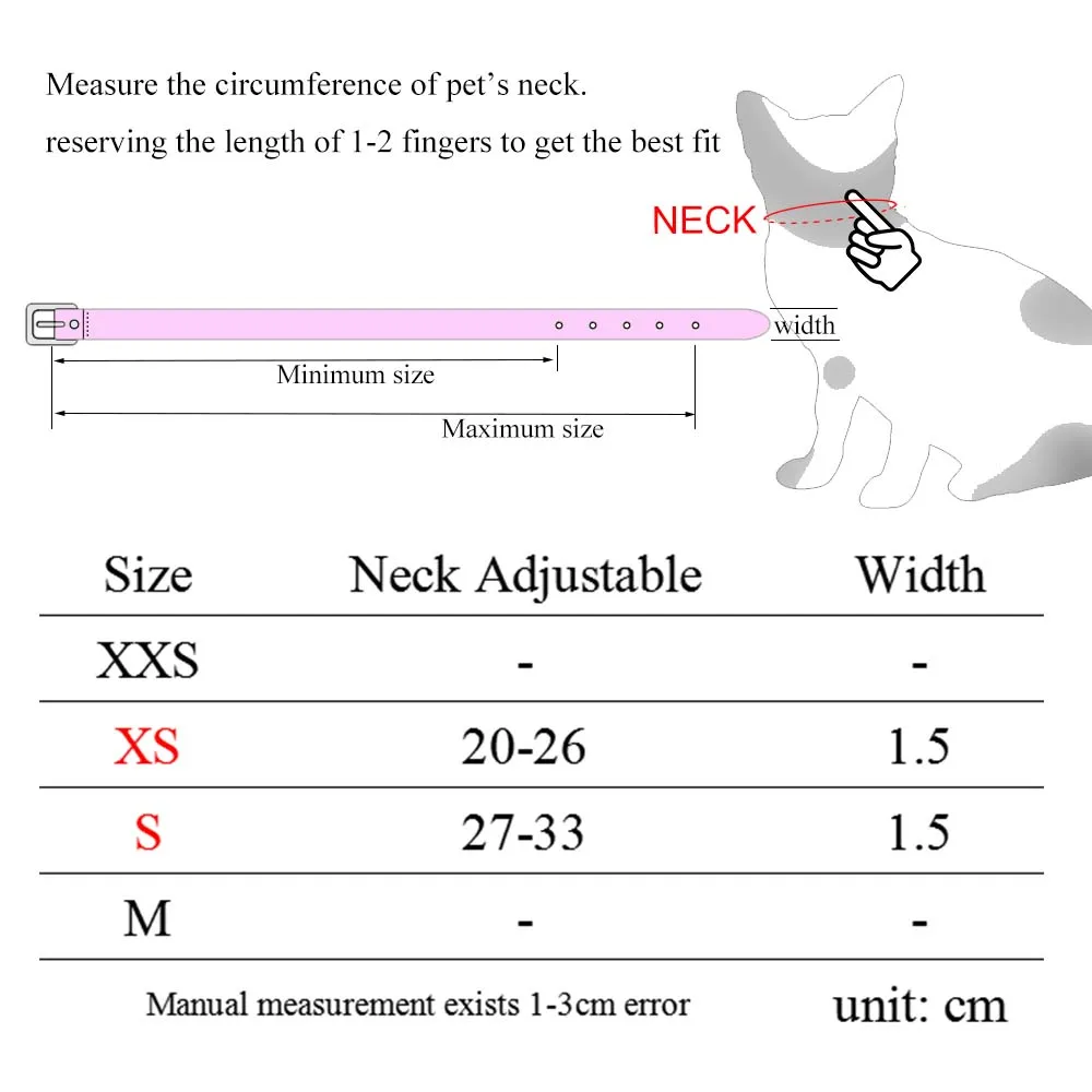 Cat Collars Floral Fabric and Microfiber Neck Belt Decorative Collar for Cats Small Dogs Pet Products coleira para gato | Дом и сад