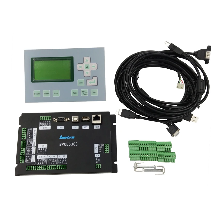 Новые Leetro MPC6585 заменить MPC8530S Co2 машинка для лазерной гравировки и резки контроллер