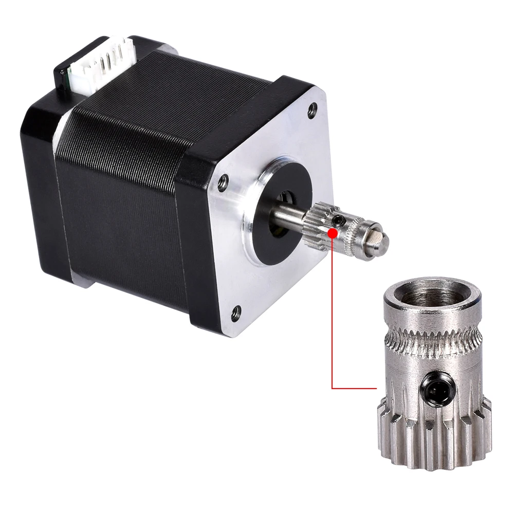 Запчасти для 3D принтера клон двухзубчатый экструдер полный комплект обновление