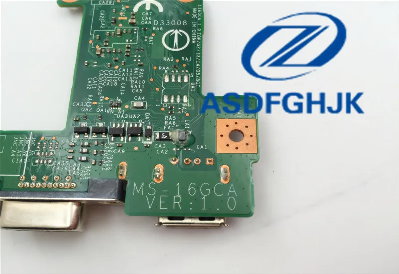 Оригинал для MSI GE60 GE70 USB Сетевая маленькая плата MS 16GCA 100% тест ОК|board board|usb usbboard msi |