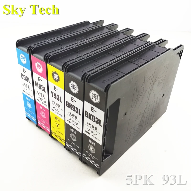 5PK 93L пигментный Совместимый картридж для ICBK93 BKCMY Epson PX-S7050 PX-M7050F PX-M7050FP PX-S7050PS |