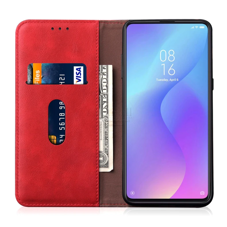 Винтажный кожаный чехол-книжка для Xiao mi Red mi K20 Pro mi 9 T, Роскошный кошелек с подставкой для карт, Магнитный чехол-книжка, повседневный чехол для телефона, Fundas