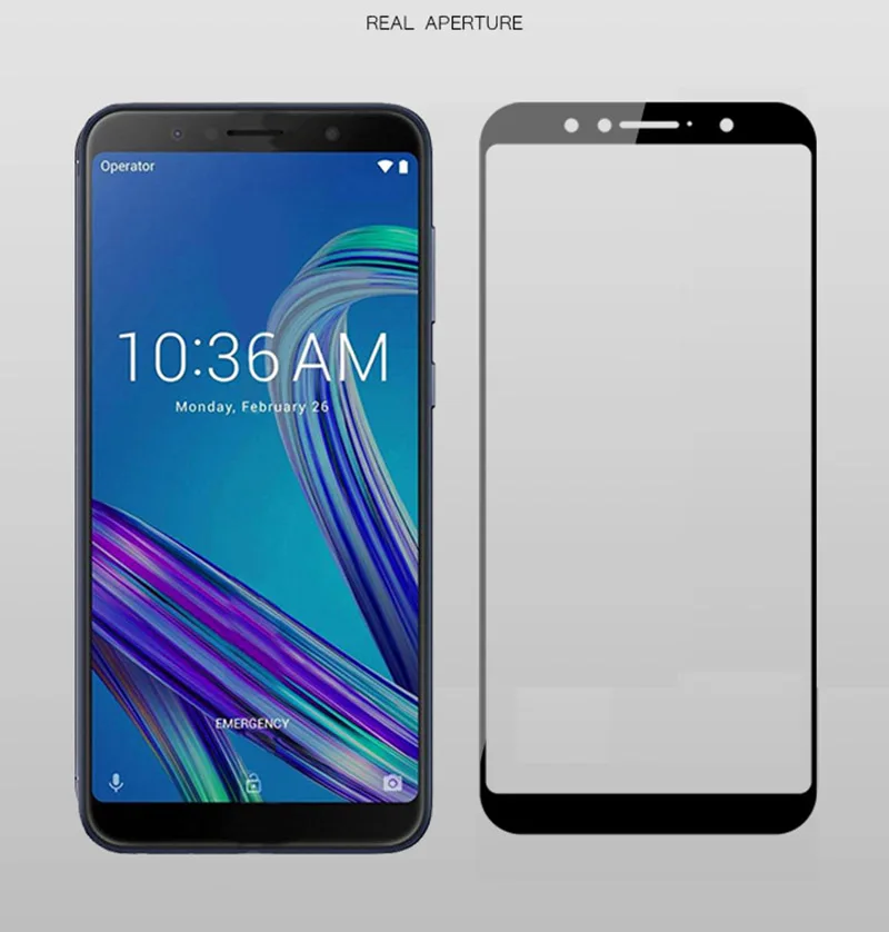 Закаленное стекло 2.5D 9H для ASUS ZenFone Max Pro M1 ZB602KL ZB601KL 2 шт.|Защитные стёкла и плёнки