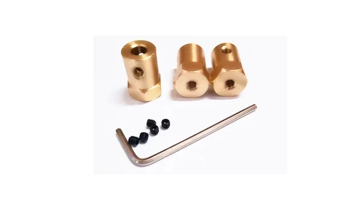 Шестигранная медь/латунь Соединительная муфта шестигранный Цилиндрический