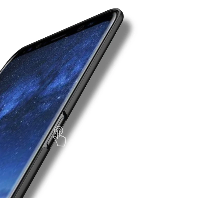 MAKAVO для Samsung Galaxy S9 Plus чехол 360 Защита Тонкая матовая жесткая задняя крышка из ПК +