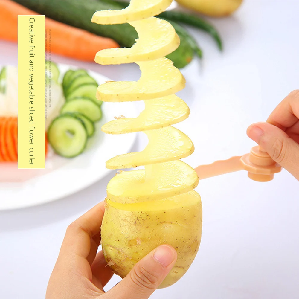 Спиральная ломтерезка для моркови кухонные модели резки овощей резак картофеля