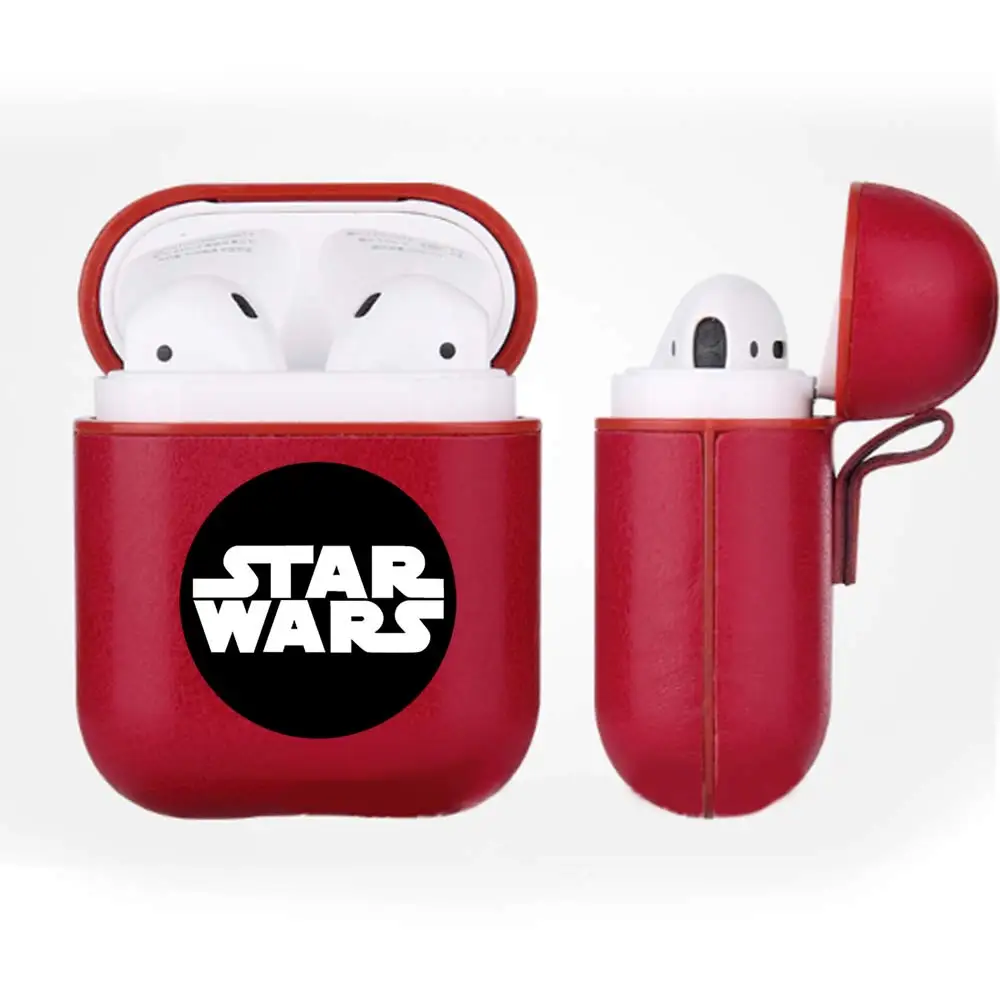 Star Wars мини Airpods чехол Беспроводная Bluetooth коробка для наушников защитная
