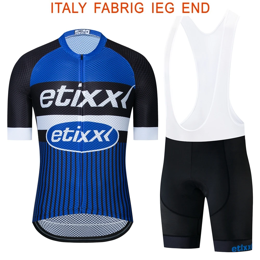 

Etixx Ropa Ciclismo Hombre велосипедная форма 2019 Pro с коротким рукавом Джерси Летние Шорты-комбинезон с для велоспорта велосипедные наборы