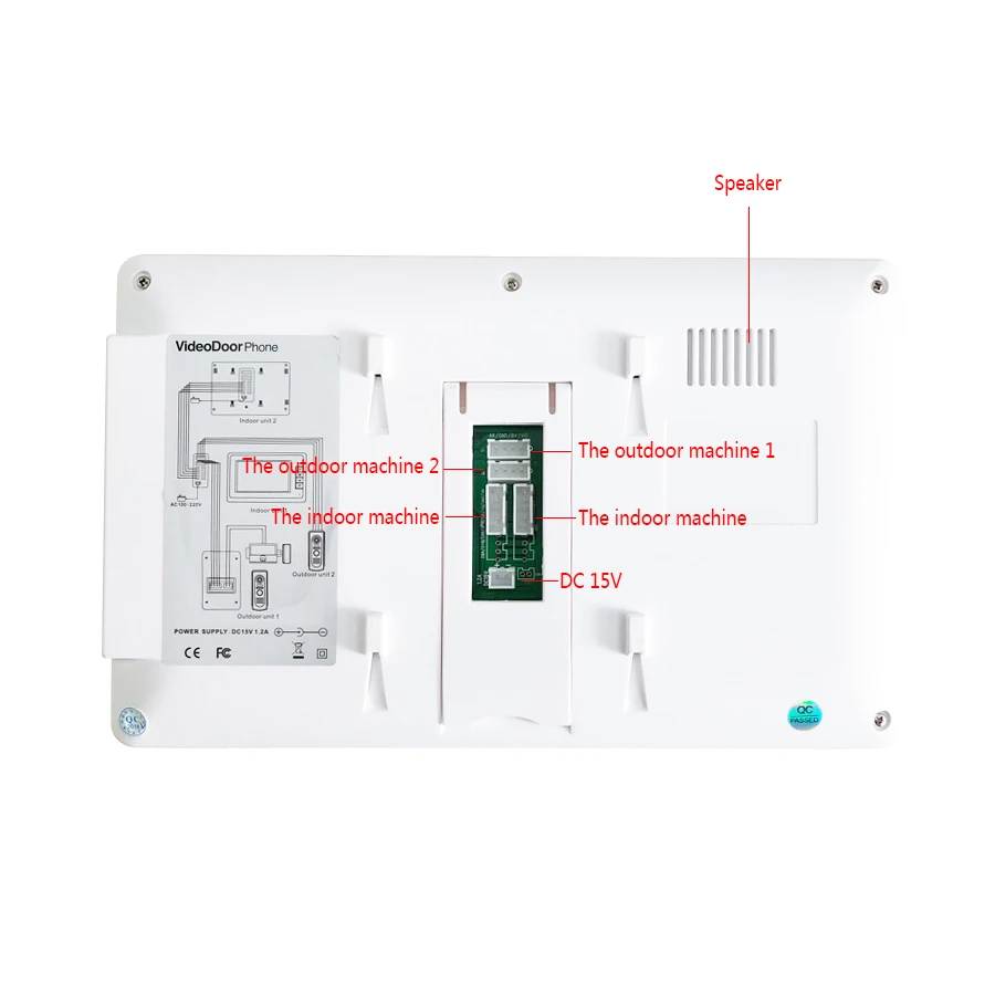 JERUAN 7 ''ЖК видеодомофон для домофона Система записи rfid доступа комплект