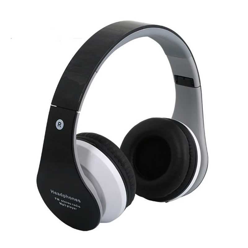 Bluetooth Беспроводной наушники Поддержка TF карты FM Радио Handfree HiFi телефон С