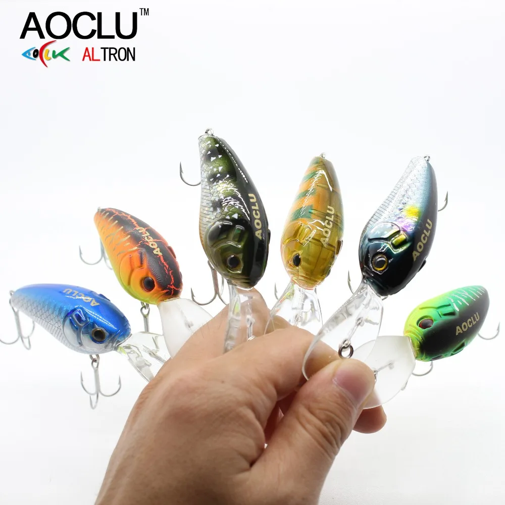 

Воблеры AOCLU, 6 шт./лот, 6 цветов, 9 см, 13 г