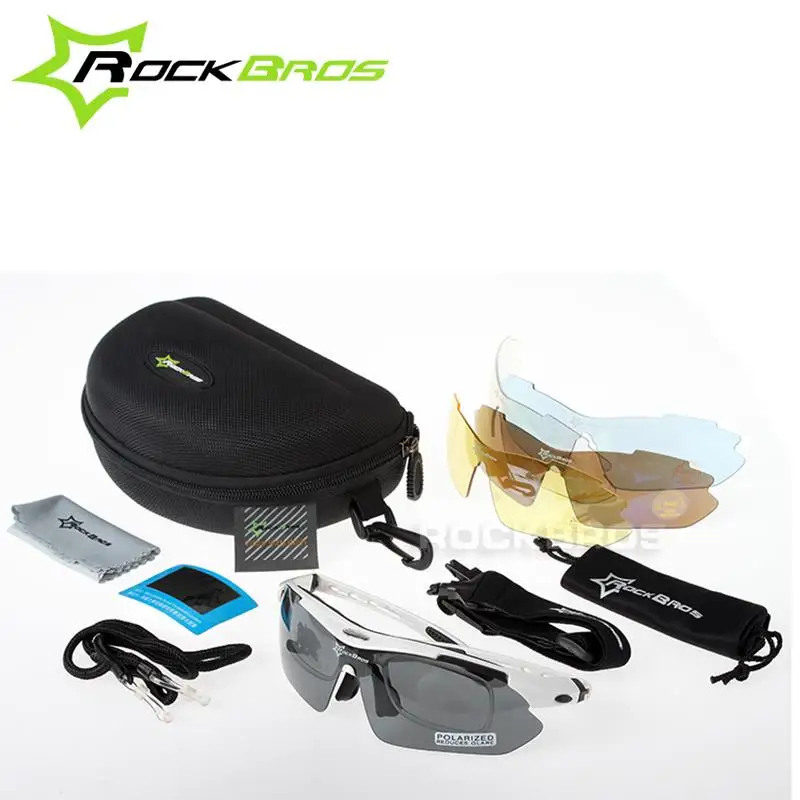 RockBros Поляризованные солнечные очки для езды на велосипеде солнцезащитные TR90
