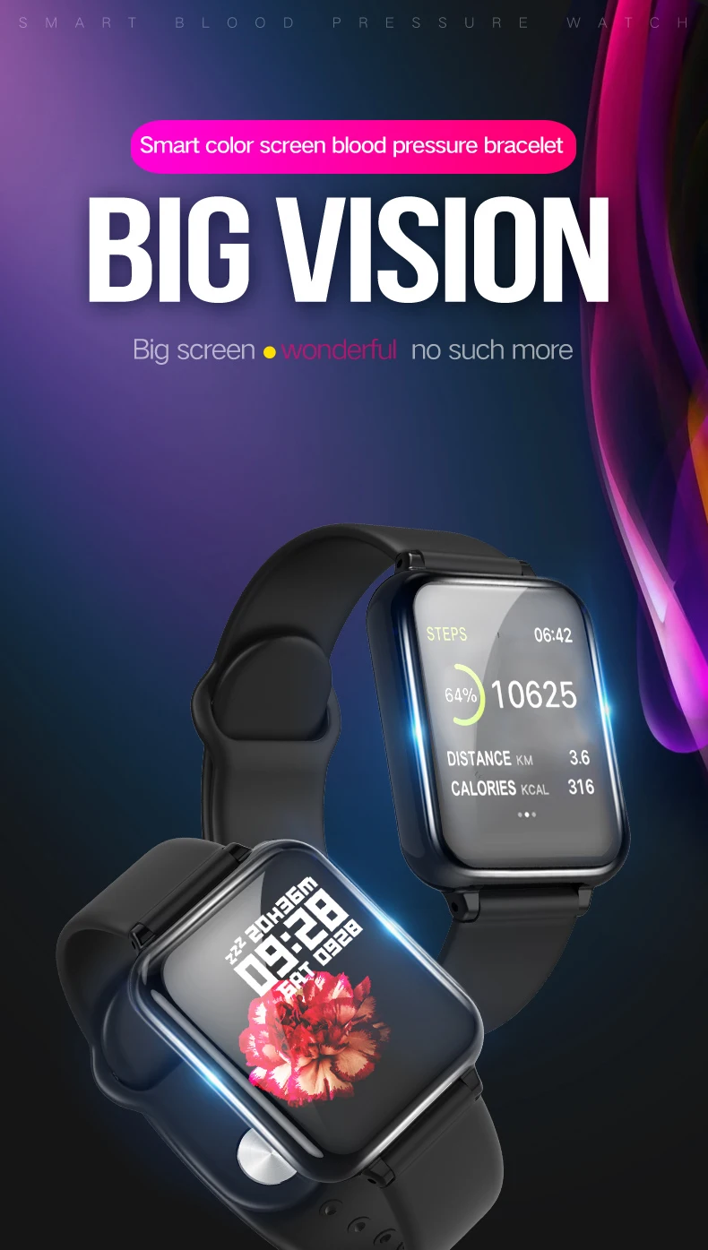 Torntisc дропшиппинг B57 женские Смарт-часы для Android Apple Watch пульсометр кровяное давление Hero Band 3 умные часы для мужчин