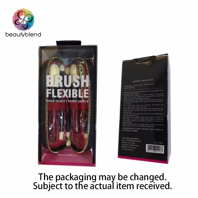 Beautyblend бренд J-8015 4 шт. двойной головкой для Щётка Макияж Инструменты тени век