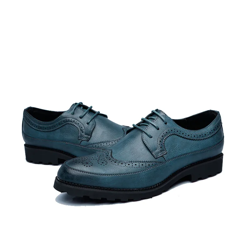 Misalwa Brand Plus Size 37-48 Fashion Men Oxfords Casual Leather Shoes Male Wedding Party Footwear 2019 Free DropShipping | Обувь